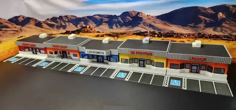 Scale Buildings - Main Street