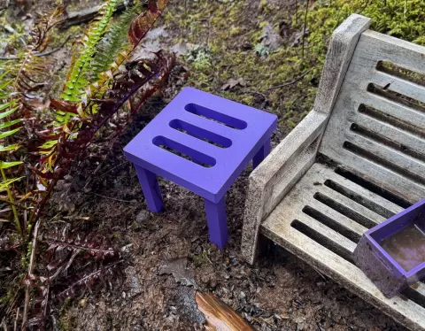 Bird Sized End Table