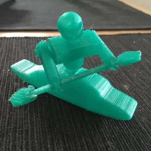 Rolling Kayak Model by Brian Mernoff
