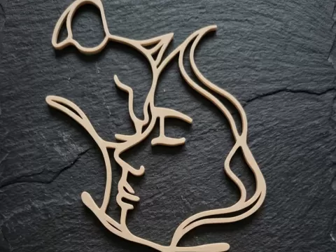 Décoration murale pour les amoureux des chats