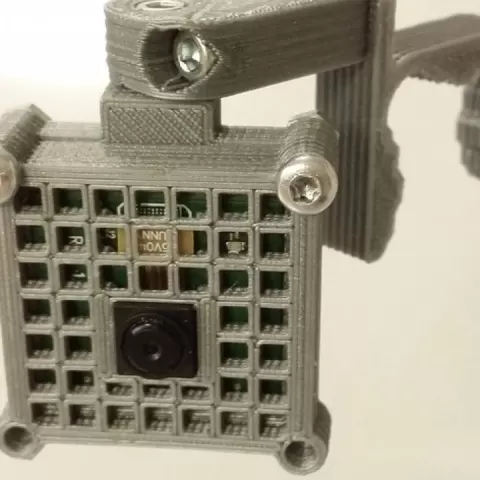 Mounting system for Raspberry Pi camera by Kjell Kernen