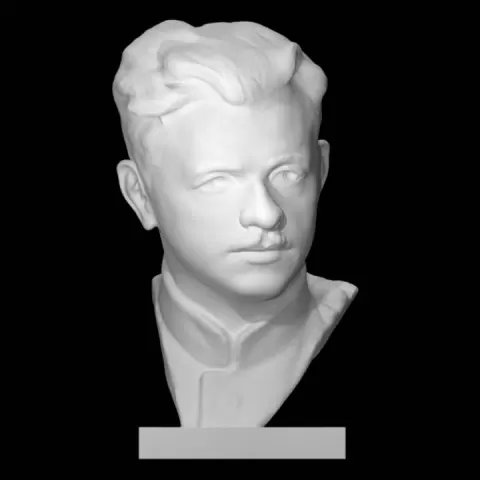 Portrait of the Fighter Pilot P.A. Poryshev, Twice Hero of the Soviet Union by Scan The World