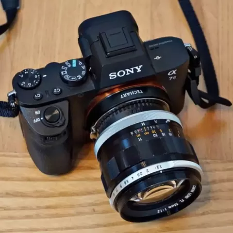 Canon FL/FD/FDn Lens To Leica M Body (Techart Pro LM-EA7) Adapter by Hank Dietz