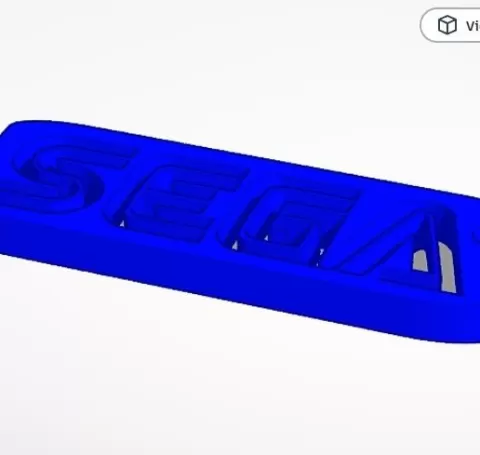 Sega Key Ring