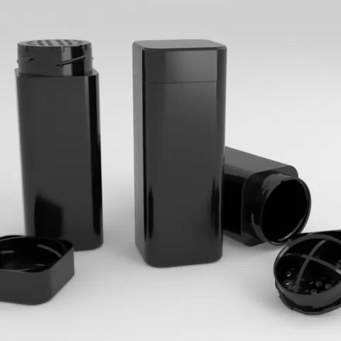 Salt shaker, pepper shaker, spices