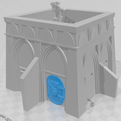 Pre-Fab Bunker 1 - WH40k
