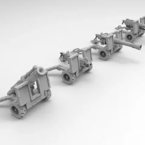 Interstellar Army Infantry Support Weapons