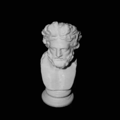Head of Asclepius at The State Hermitage Museum, St Petersburg by Scan The World