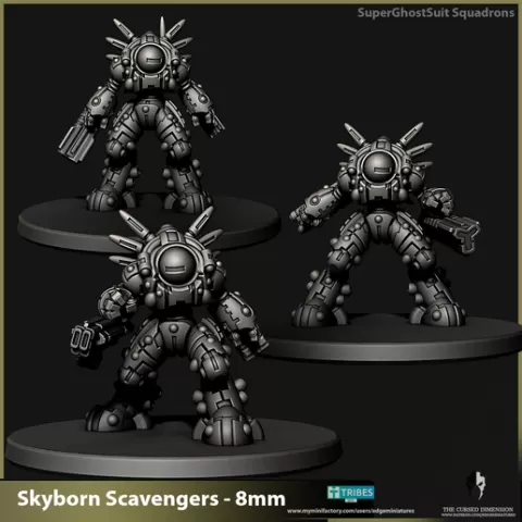 SuperGhostSuit Squadrons - Skyborn - 8mm