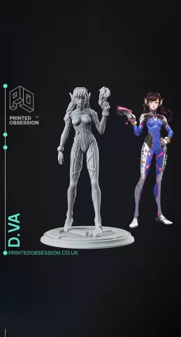 D.va - Overwatch - Fan Art