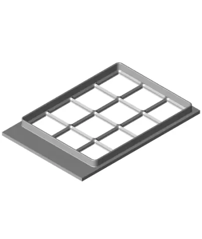 Gridfinity WPL D12 Baseplate