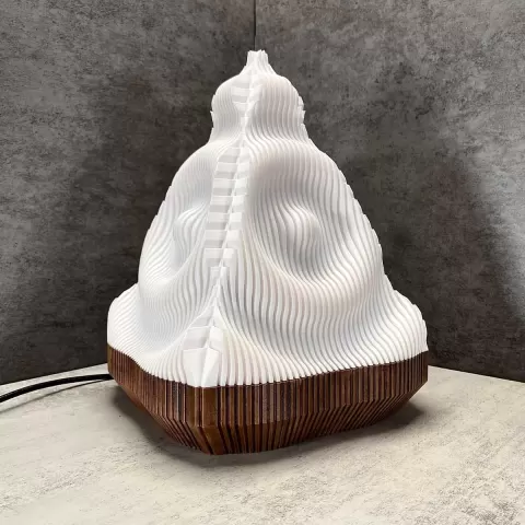 Pyramid Lamp