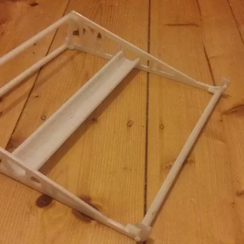 Assemblable laptop stand