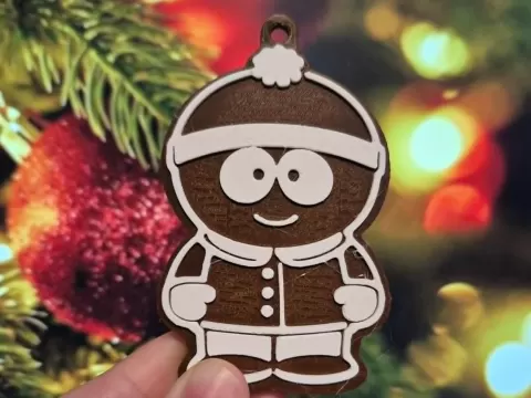 Stan South Park Gingerbread Ornament