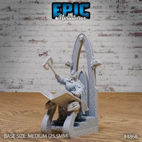 Dwarf King Rule / Dwarfen Warrior / Mysterious Halfling Lord / Mountain Guard / Mine Fighter Leader / Mighty Hero / Heroic Monster Predator / Brave Beast Tamer / Half Gnome Encounter / Draconic Army by Epic-Miniatures
