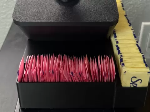 Jura S9 Bean Hopper with Sugar Packet Storage