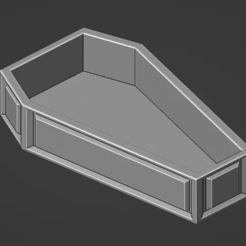 Coffin Dice Tray by Michael Crossman