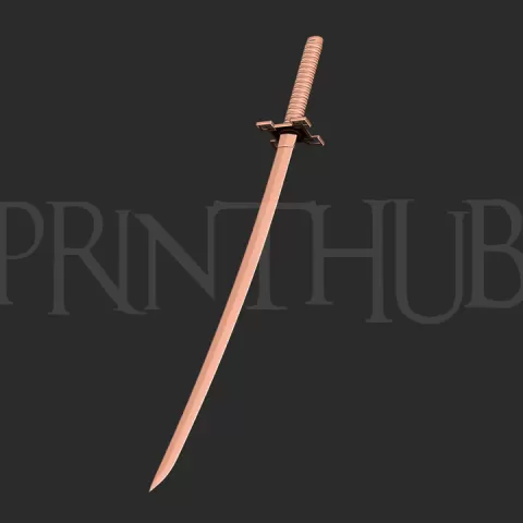 Muichiro katana 3d print model by Printhub