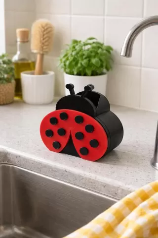 Lady Bug Soap Holder