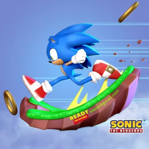 Sonic the Hedgehog - Lightning fast