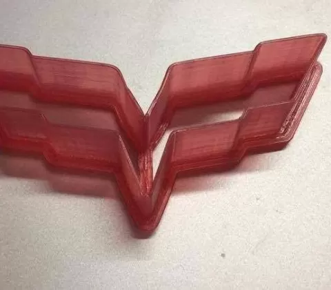 Corvete Logo Cookie Cutter