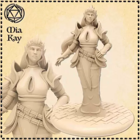 Dark Elf (High Class) - M3DM