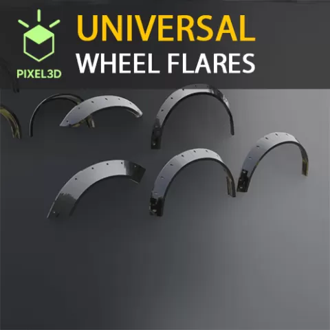 Universal wheel flares 03Jun-WF01