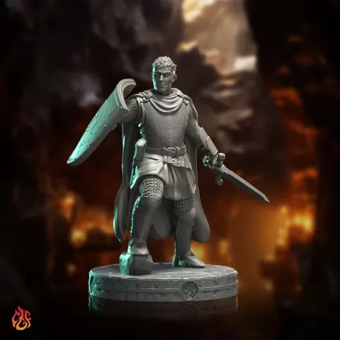 Eric, the Cavalier by Crippled God Foundry