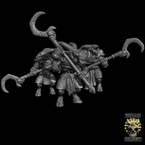 Devils with Hooks (Pre Supported) by Duncan Shadow