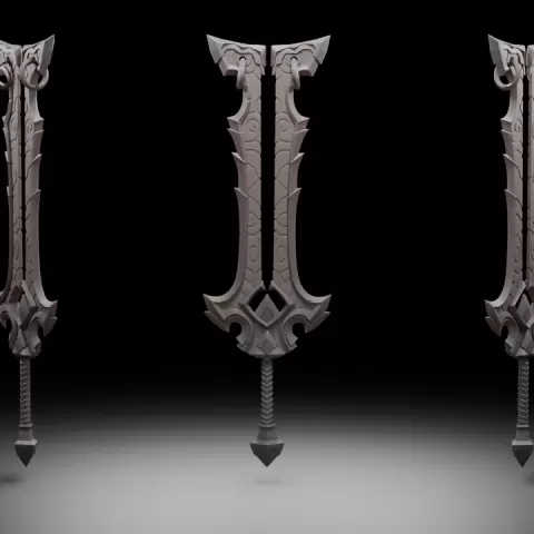 Blade of the Sky Champion - World of Warcraft by Douglas Salles