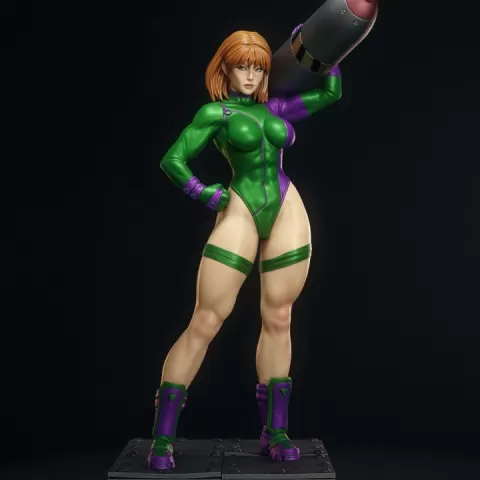 Kat Fireshield by Abe 3D