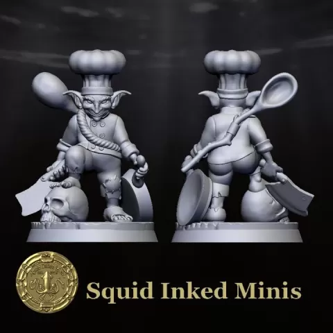 Goblin Chef by Squid Inked Minis