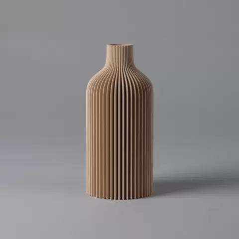 Vase LIZZY - Striped Bottle Vase