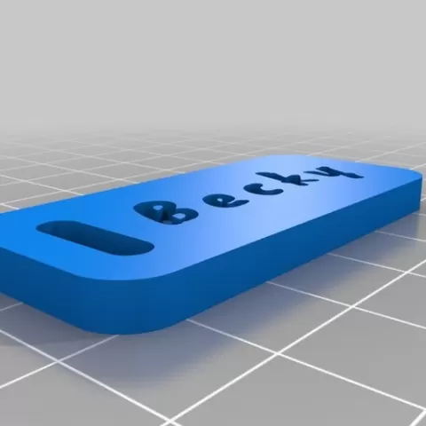 Becky Key Chain