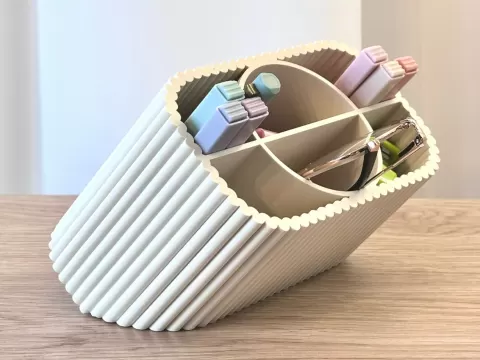 Wavy Desk Organizer