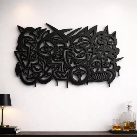 wallart Urban Totems