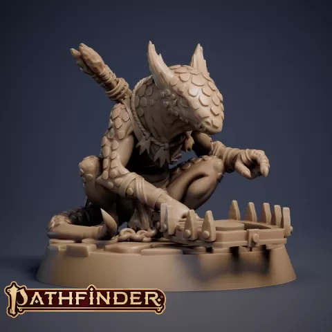Kobold Trapmaster by Paizo Printables