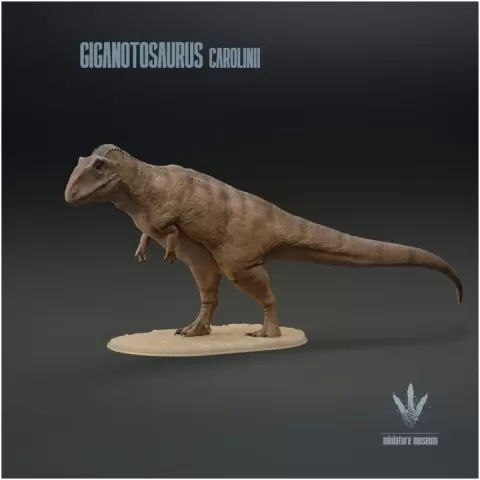 Giganotosaurus carolinii : The Giant Southern Lizard by Miniature Museum