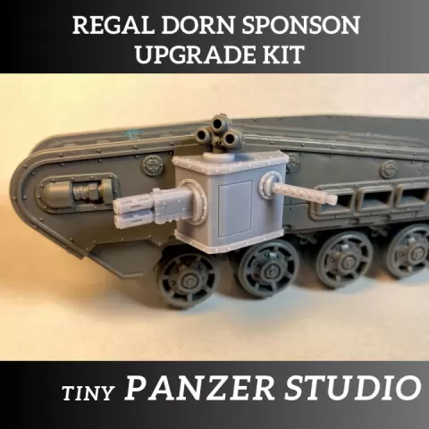 Imperail Heavy Tank Sponsons by Tiny Panzer Studio