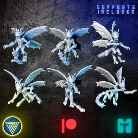 Swarm Antecursor Set by Print Paint Play