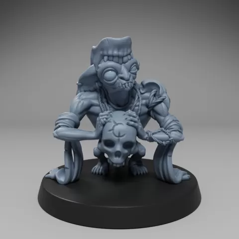 Goblin Shaman by Built Bird