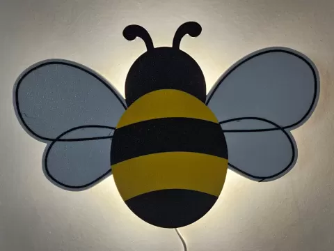Wall Lamp with Image plate - LED Lamp Kit 001