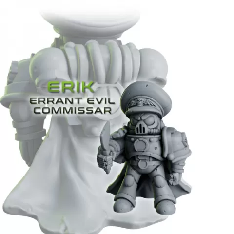 Eric the Errant Commissar CHIBI by Atlas 3DSS