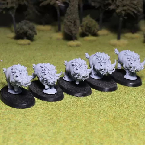 Beastly pigs by MOMminiatures