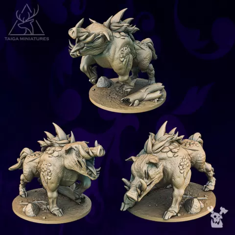 Wild Boars by Taiga Miniatures