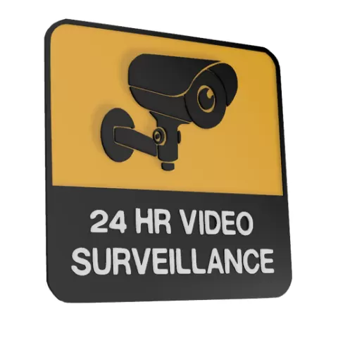 CCTV signs