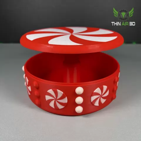 Peppermint Candy Bowl by Thin Air 3D