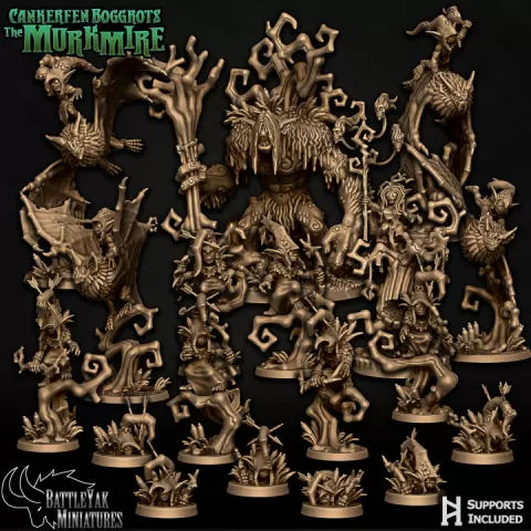 Murkmire Character Pack by Battle Yak Miniatures