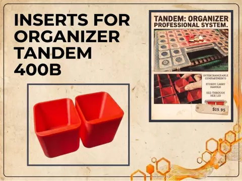 Organizer Insert for Tandem 400B