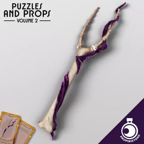 Planar Tuning Fork - Bone by Props&Beyond